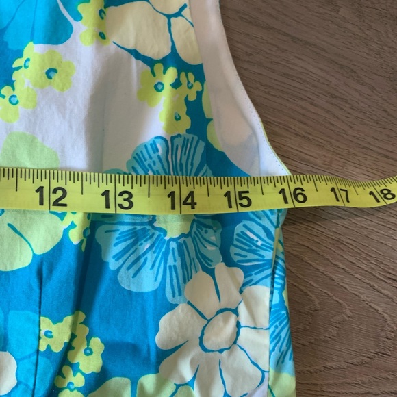 Vintage Lilly Pulitzer White Label Floral Dress - Picture 5 of 6